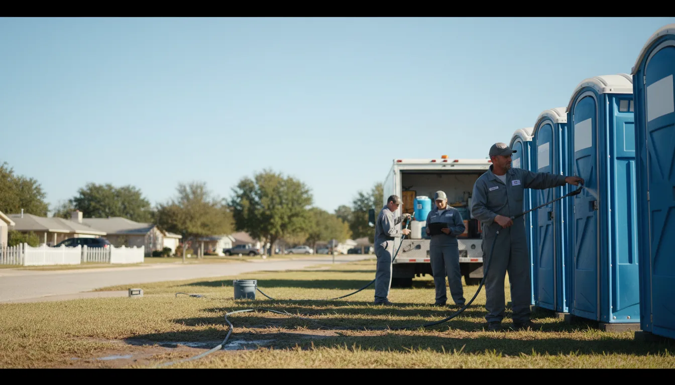 Long-Term Portable Toilet Rental in Spring Branch, TX near me